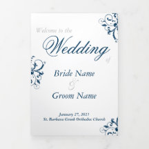 Griechisch-orthodoxe Hochzeitsprogramm