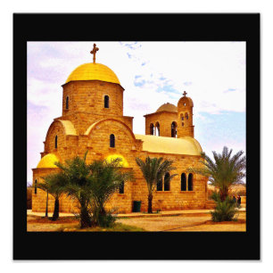 Griechisch-orthodoxe Kirche Fotodruck