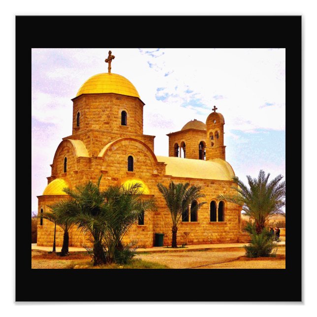 Griechisch-orthodoxe Kirche Fotodruck (Vorne)