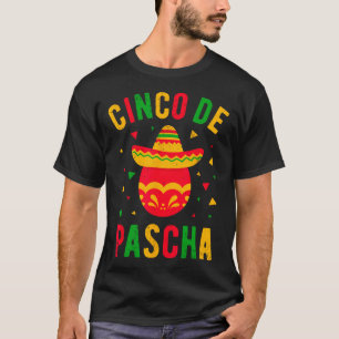 Griechisch-orthodoxe Ostern Egg Kalo Pascha Cinco T-Shirt