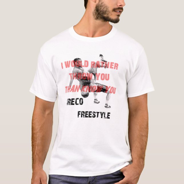 Griechisch-romanischer Wrestling T-Shirt (Vorderseite)