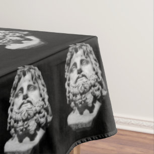 Griechisch-römisches Brustbild Tischdecke