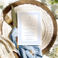 Griechisch-Schlüsselblauer Taufe