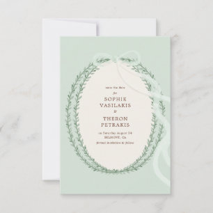 Griechisch Stefana Save The Date