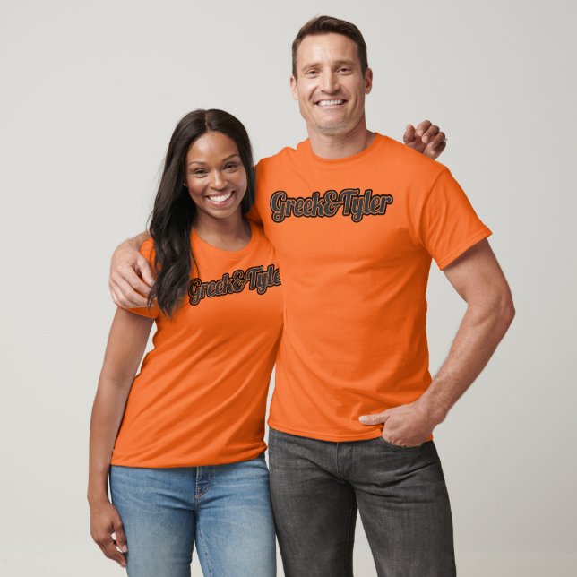 Griechisch&Tyler Blue Baseball Shirt (Unisex)