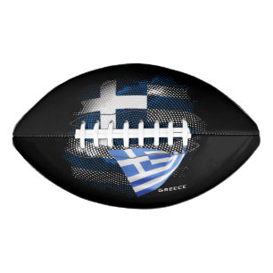 griechische Flagge Football