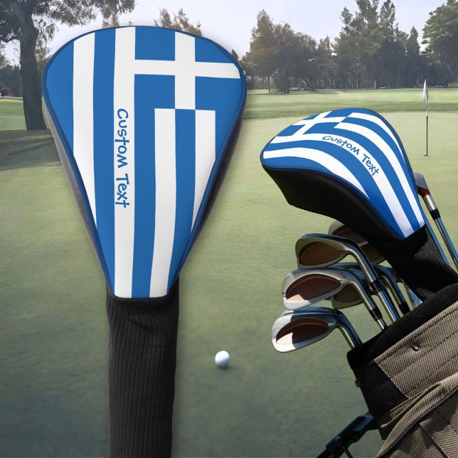 Griechische Flagge Golf Headcover (Von Creator hochgeladen)