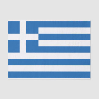Griechische Flagge (Griechenland) Seidenpapier