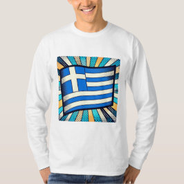 griechische Flagge T-Shirt
