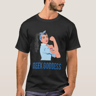 Griechische Girl Goddess Strong Women Opa Griechen T-Shirt