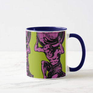 Griechische Gott-Atlas-Tasse Tasse