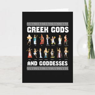 Griechische Götter und Göttinnen Griechen Karte