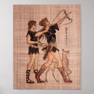 Griechische Göttin Artemis Print Poster