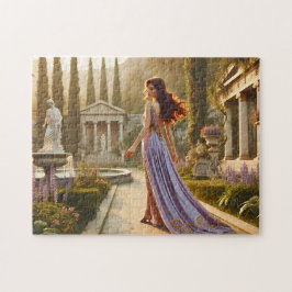 Griechische Göttin Fantasy Klassische Gartenelegan