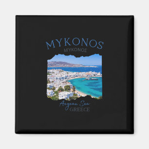 Griechische Insel Mykonos Griechenland Urlaub Fami Magnet