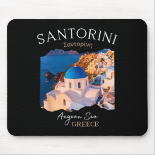 Griechische Insel Santorini Griechenland Oia Villa Mousepad