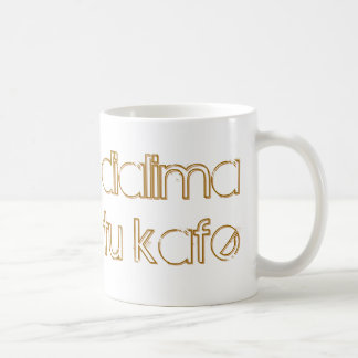 Griechische "Kaffeepause" Tasse