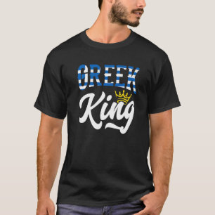Griechische König Griechenland Flagge 1 T-Shirt