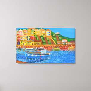 griechische Küste 2 Leinwanddruck