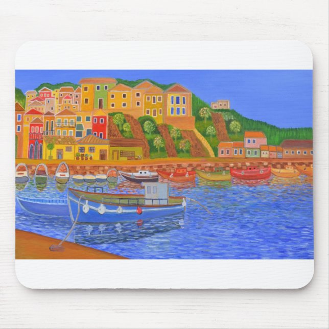 griechische Küste Mousepad (Vorne)