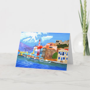 Griechische Küsten Einladung 