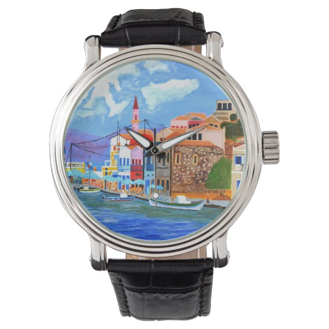 Griechische Küstenwache Armbanduhr (Vorderseite)