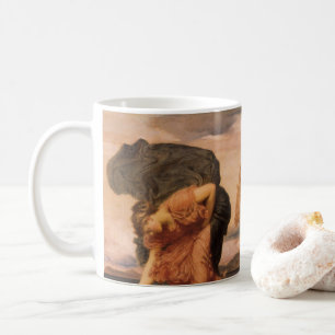 Griechische Mädchen beim Aufsammeln von Kieselstei Kaffeetasse