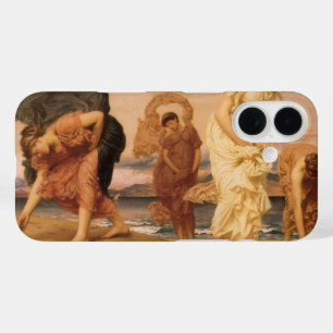 Griechische Mädchen beim Steineaufsammeln von Lord iPhone 16 Hülle