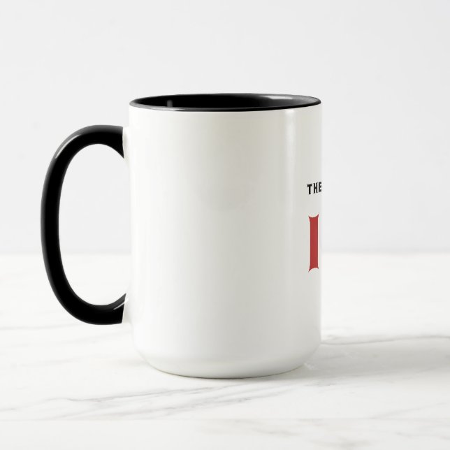 Griechische Mutter Funny Design Tasse (Links)