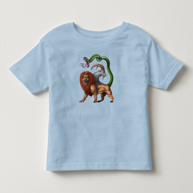 Griechische Mythologie Chimera Kleinkind T-shirt (Vorderseite)