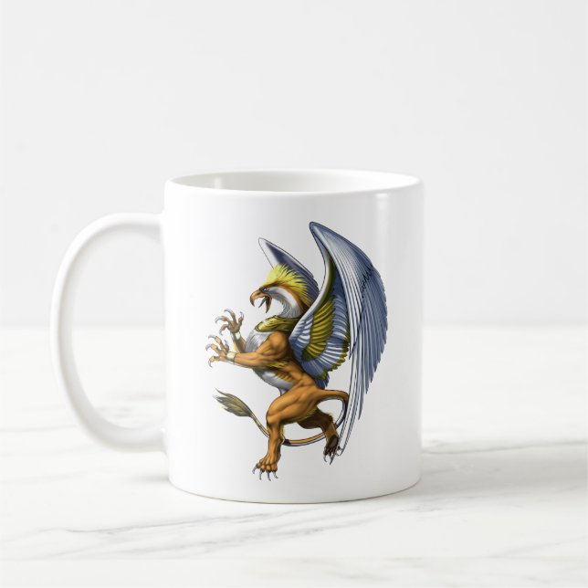 Griechische Mythologie Griffin Kaffeetasse (Links)
