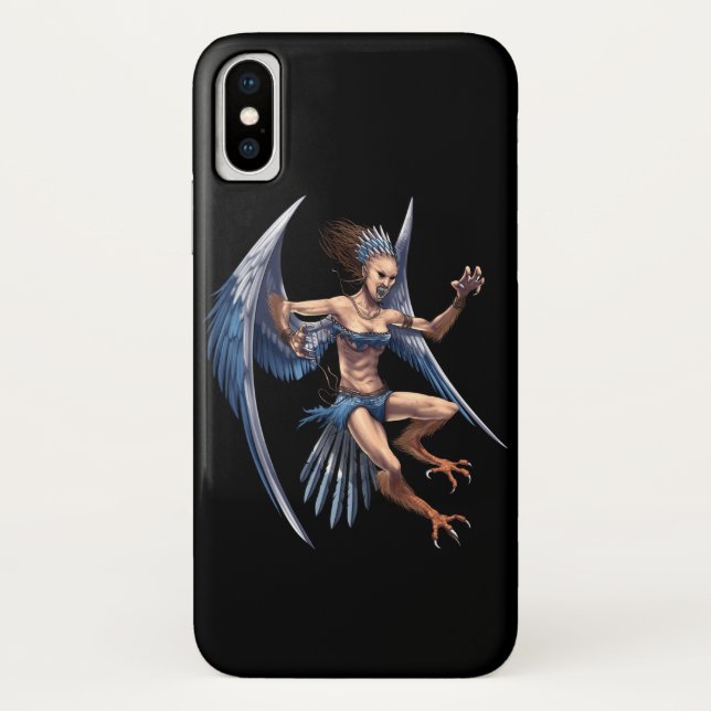 Griechische Mythologie Harpy Case-Mate iPhone Hülle (Rückseite)