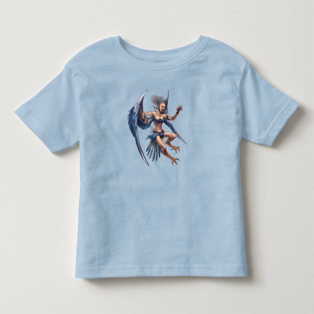 Griechische Mythologie Harpy Kleinkind T-shirt (Vorderseite)