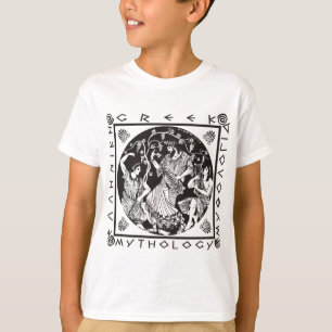 Griechische Mythologie - Schwarzes T-Shirt