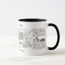 Griechische Mythos Comix Minotaur Mythos Tasse!