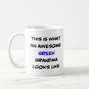 griechische Oma, phantastisch Kaffeetasse
