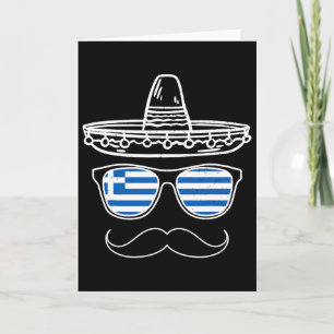Griechische Ostersonnenbrille Mexikanischer Cinco Karte
