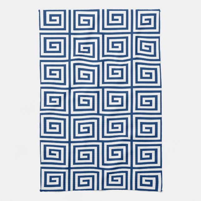 Griechische Pattern Küchentücher (Vertikal)