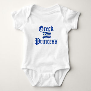 Griechische Prinzessin Baby Strampler