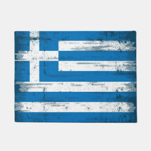 Griechische Schmutz Flagge Fußmatte