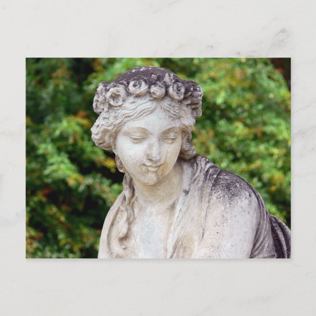 griechische Statue Postkarte (Vorderseite)