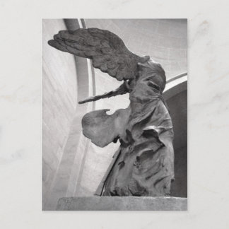 Griechische Statue Winged Sieg von Samothrace Nike Postkarte