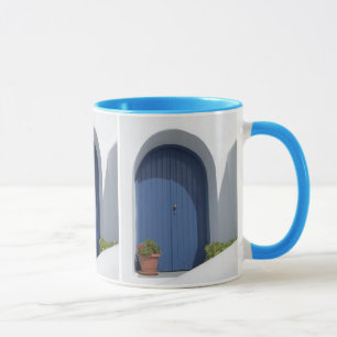 Griechische Tasse der Mittelmeerküste