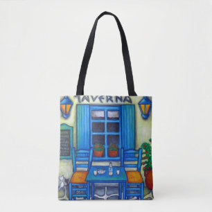 Griechische Taverna-Tasche von Lisa Lorenz Tasche