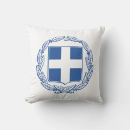 griechische Wappen Kissen