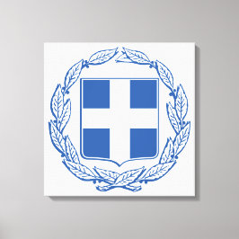 griechische Wappen Leinwanddruck
