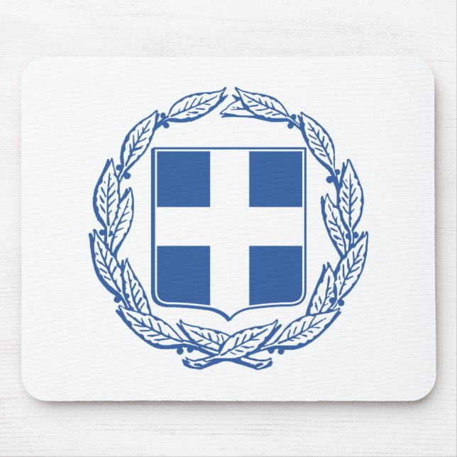 griechische Wappen Mousepad (Vorne)
