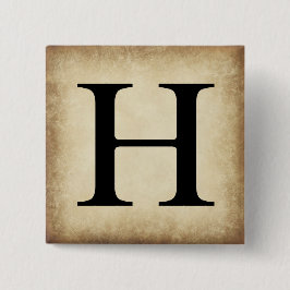 Griechischer Alphabet Brief Eta Button