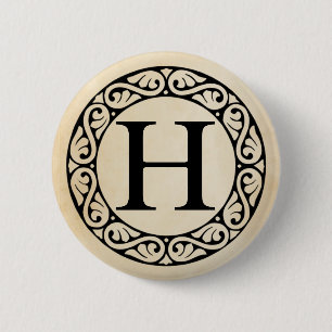 Griechischer Alphabet Brief Eta Button