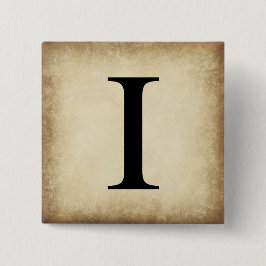 Griechischer Alphabet-Brief Iota Button